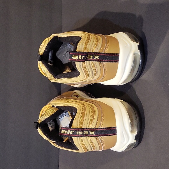 Nike Air Max 97 OG QS Metallic Gold 884421-700 Men's Sz 13 - Picture 5 of 7